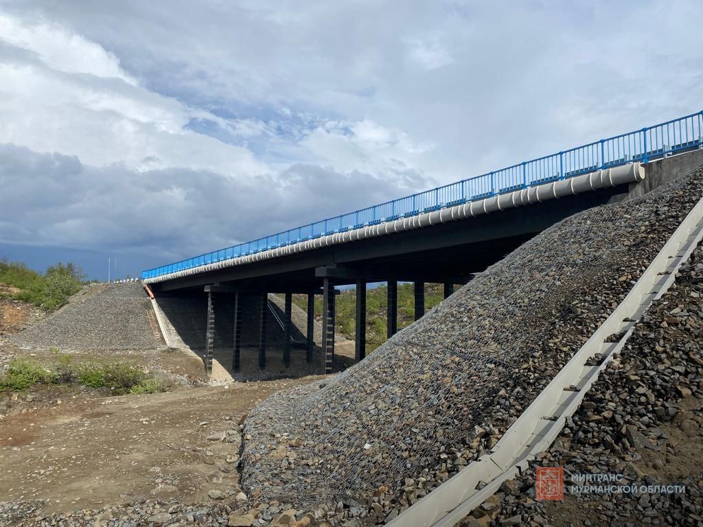 Два моста отремонтировали в Мурманской области в рамках дорожного нацпроекта