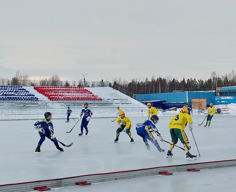 В Мончегорске завершился предварительный этап Всероссийских соревнований по хоккею с мячом