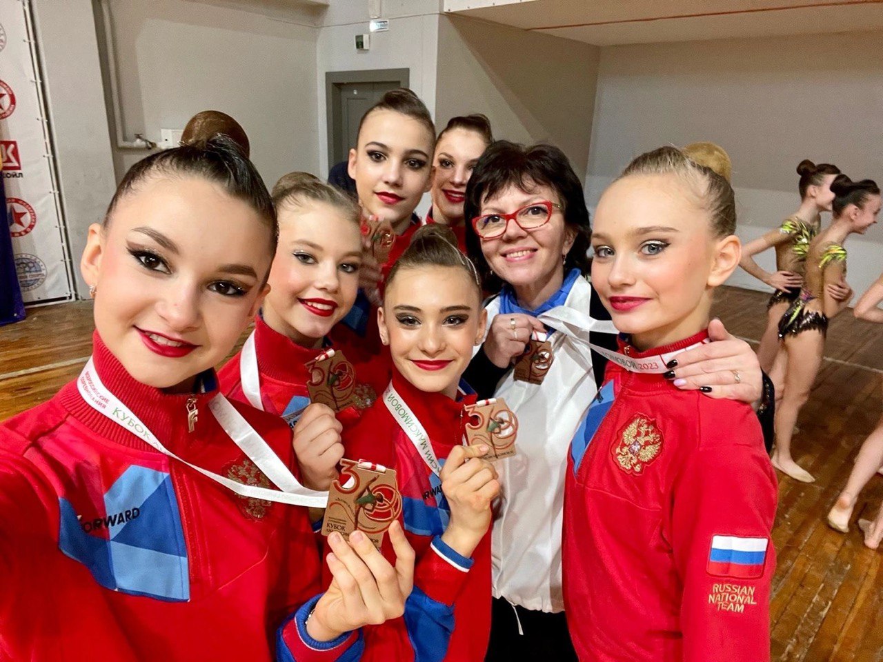 Команда Мурманской области – бронзовый призер всероссийских соревнованиях по художественной гимнастике