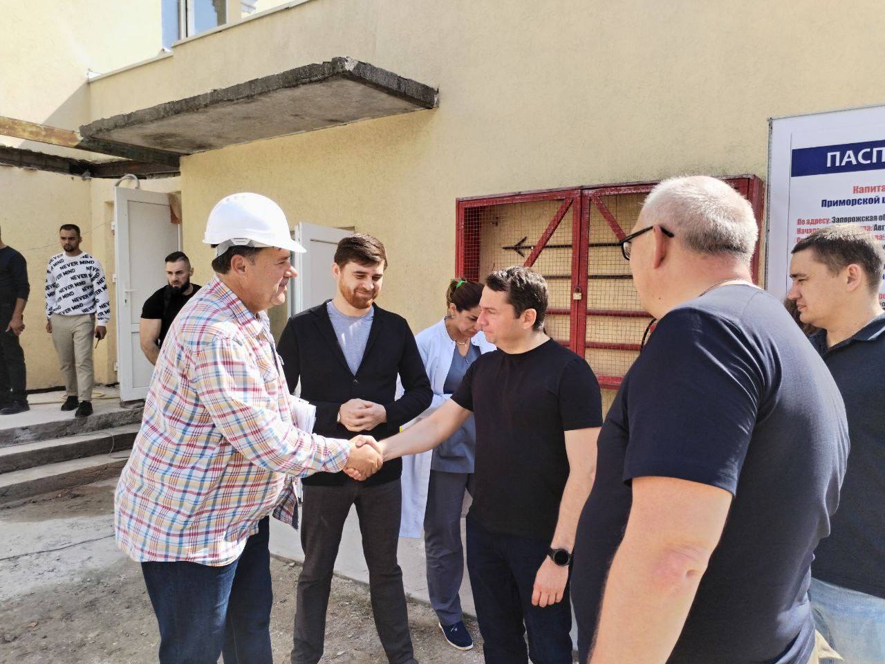 Губернатор Андрей Чибис посетил Приморский район Запорожской области