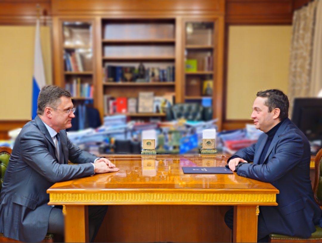 Александр Новак и губернатор Андрей Чибис обсудили ход реализации поручения Президента по газификации Мурманской области