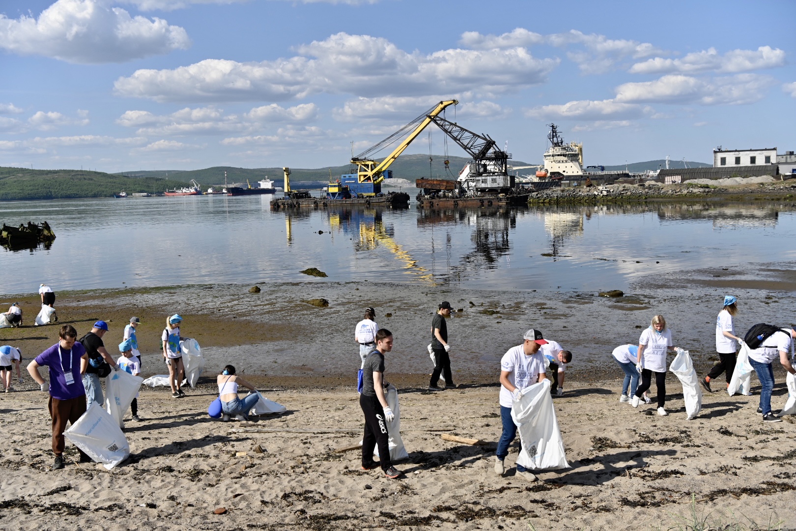 За пять лет в рамках экологических акций в Мурманской области было расчищено более 240 км береговой полосы