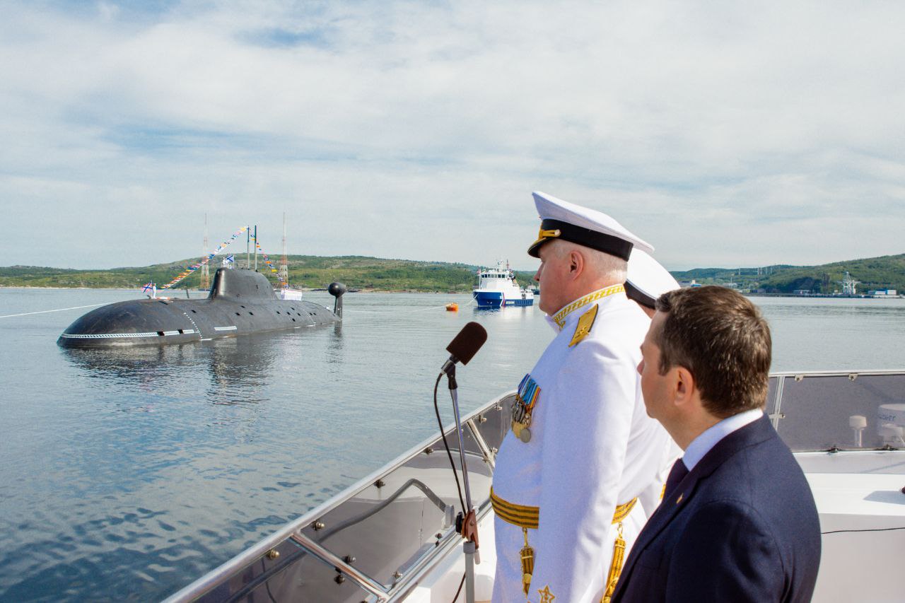 В Североморске отметили День Военно-Морского флота России