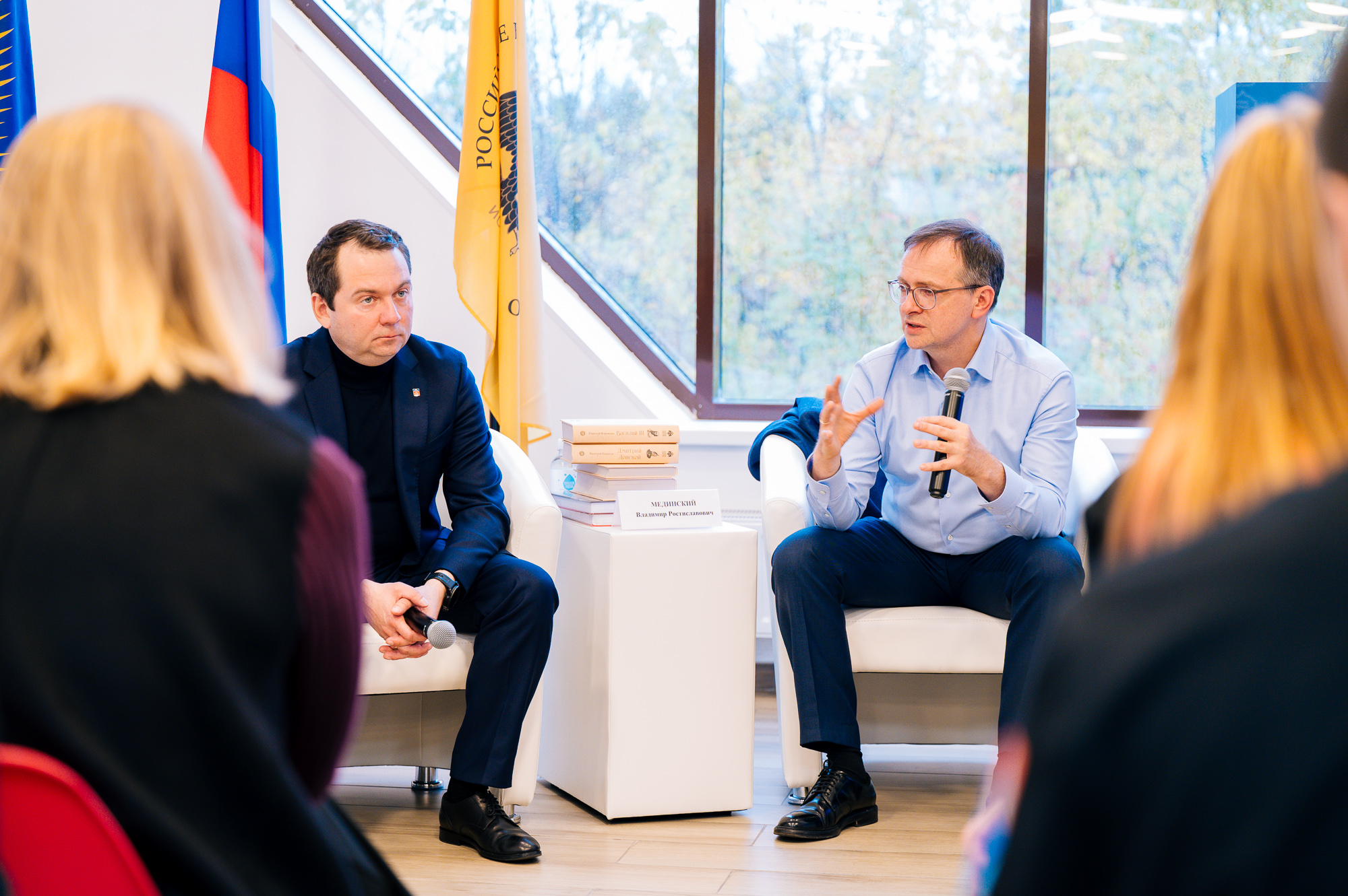 Владимир Мединский и Андрей Чибис провели «Арктический диалог» с молодежью Мурманской области